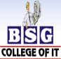 BSG College of Information Technology logo