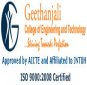 Geethanjali College of Engineering and Technology, Hyderabad logo