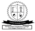 GOVERNMENT POLYTECHNIC COLLEGE,RK NAGAR logo
